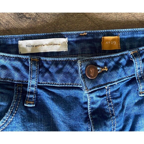 Pilcro and the Letterpress Women’s Denim Shorts Size 29 - Picture 2 of 6